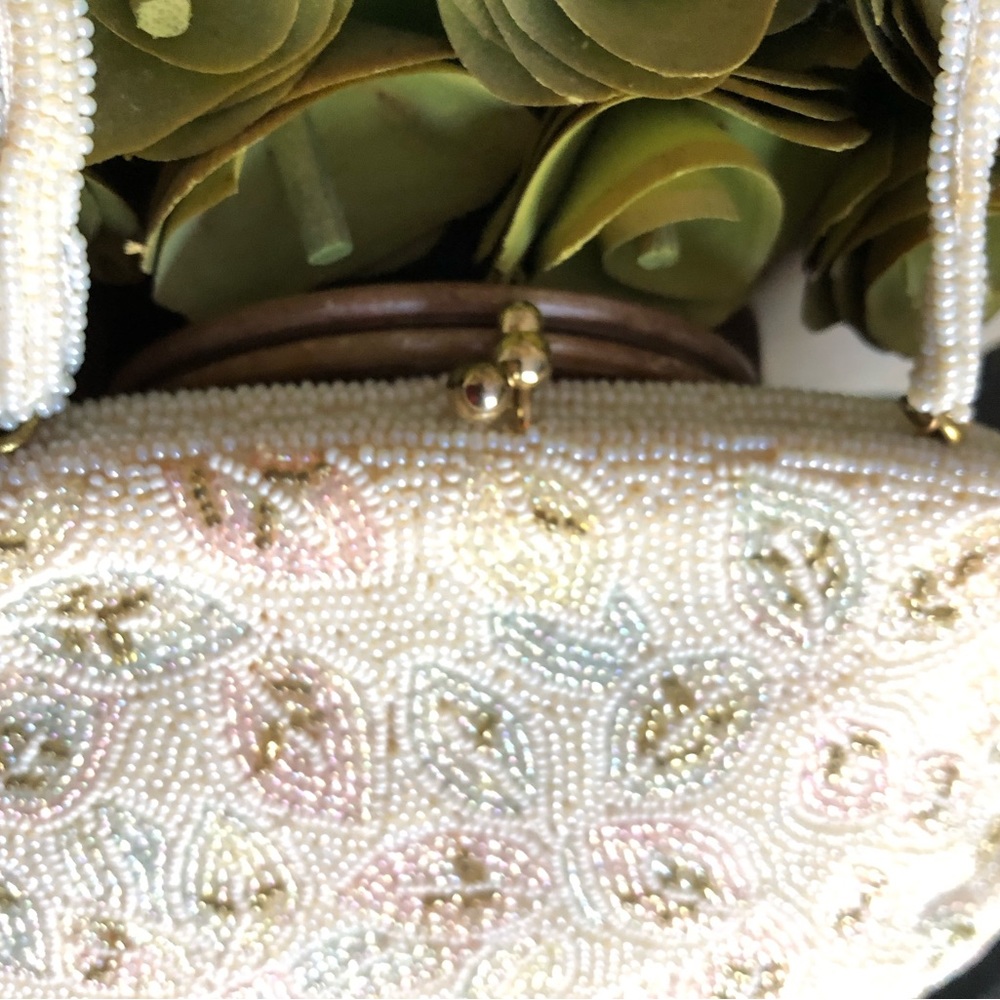 Vintage All Beaded Evening Bag/Clutch - Picture 4 of 13